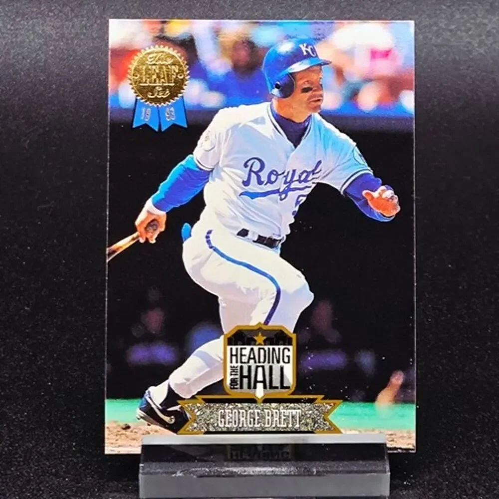 George Brett Orange Flash Xplosion /99 Heading for Hall Kansas City Royals Star